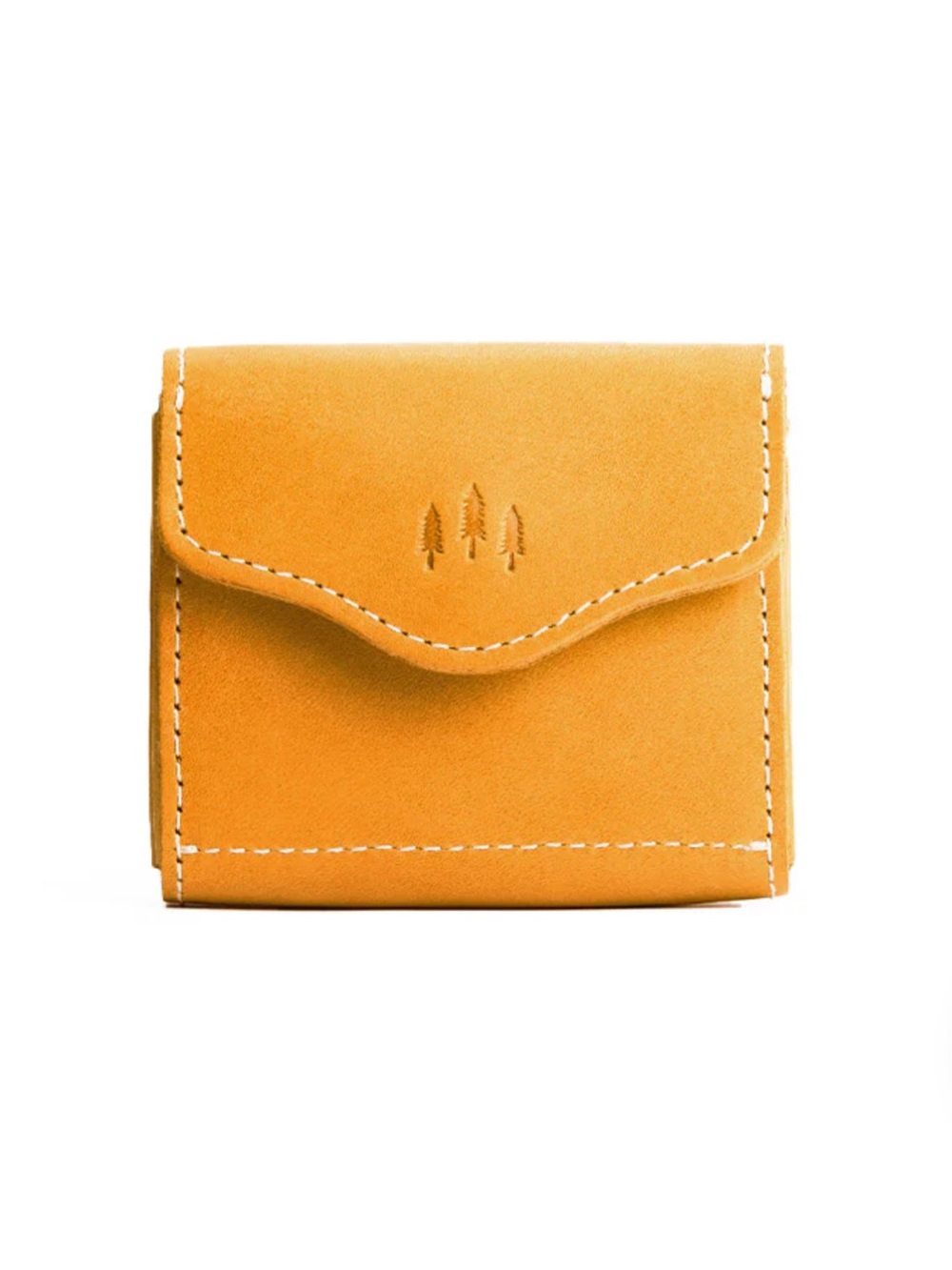 Portland Leather Bozeman Wallet Mustard
Yellow Full Grain Trifold Women's